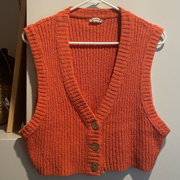 Free People Colby Sweater Vest - Picture 1 of 4